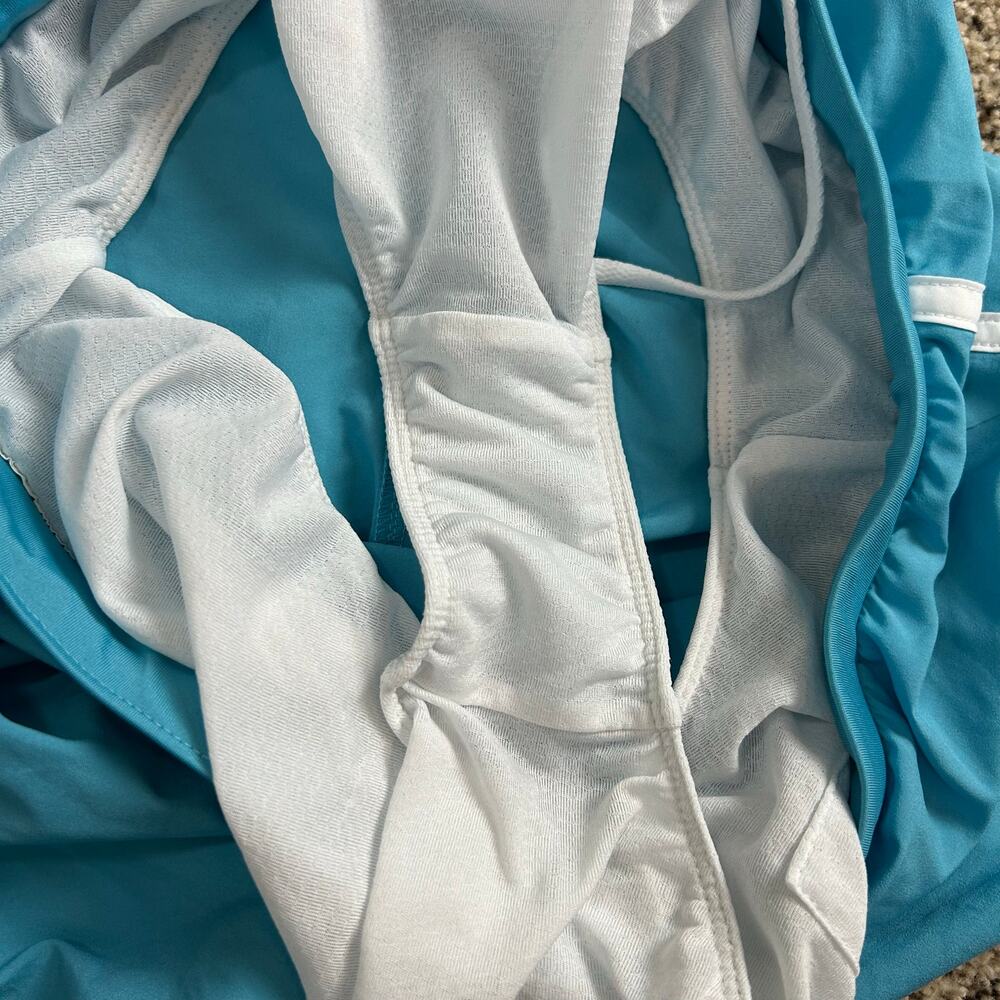 Under Armour Womens Athletic Shorts Size Small Brief Lined Blue Drawstring - Picture 5 of 5